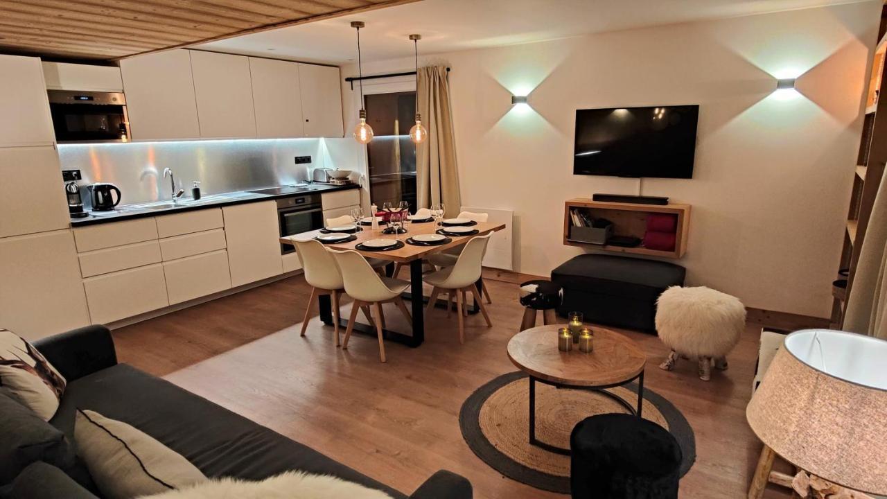 Le Chaberton, Renove En 2021, Pied Des Pistes Et Spa Montgenèvre Zewnętrze zdjęcie